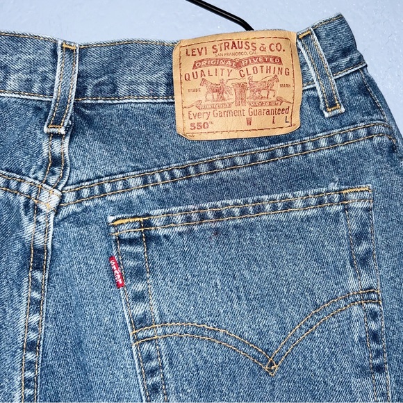 Levi’s Y2K 550 Mom Jeans Size 14/30” - Picture 6 of 9